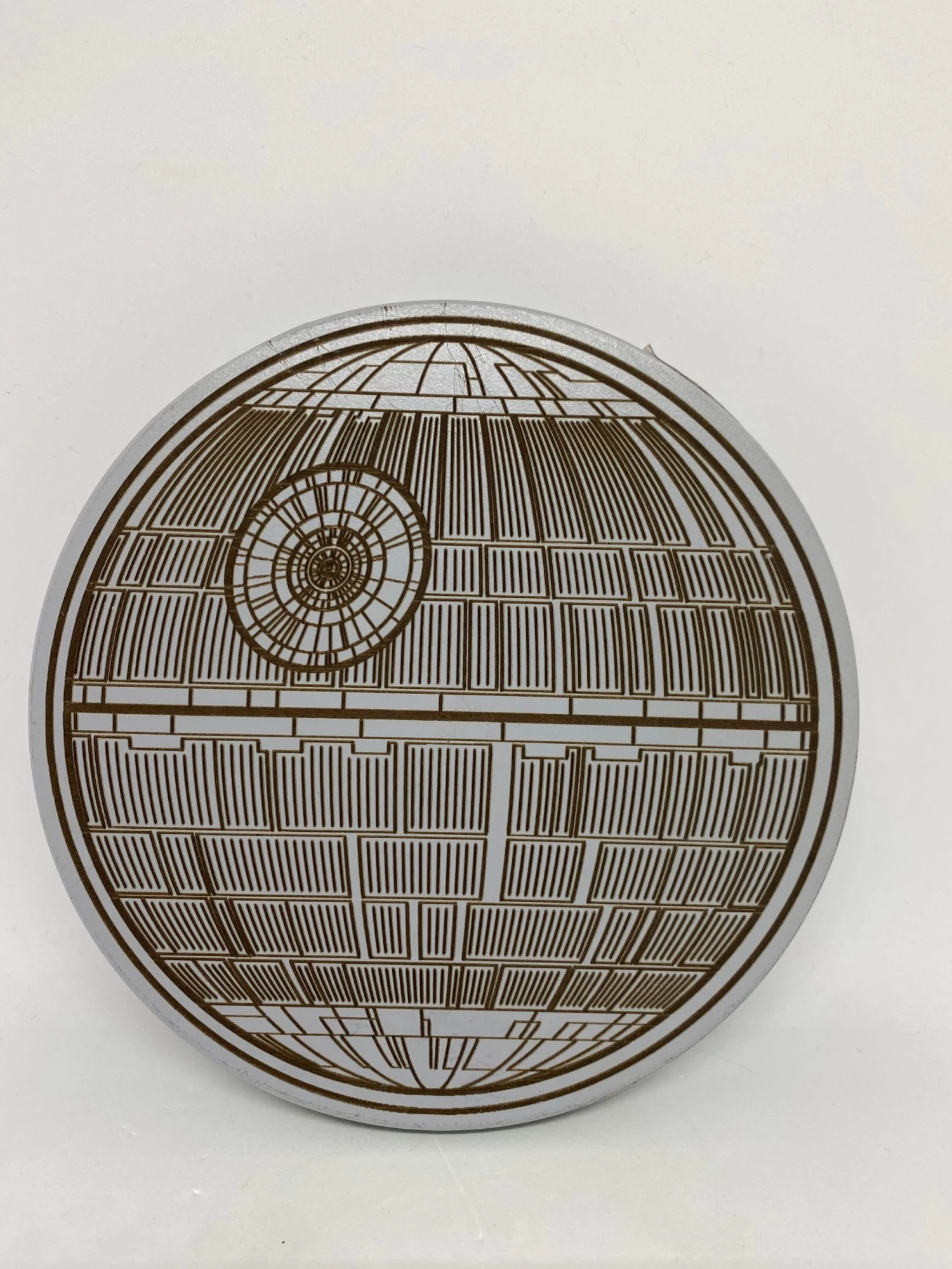 Disney Parks Star Wars Galaxy's Edge Wooden Death Star Maze Game Puzzle New 2 Disney Parks Star Wars Galaxy's Edge Wooden Death Star Maze Game Puzzle New - Image 2