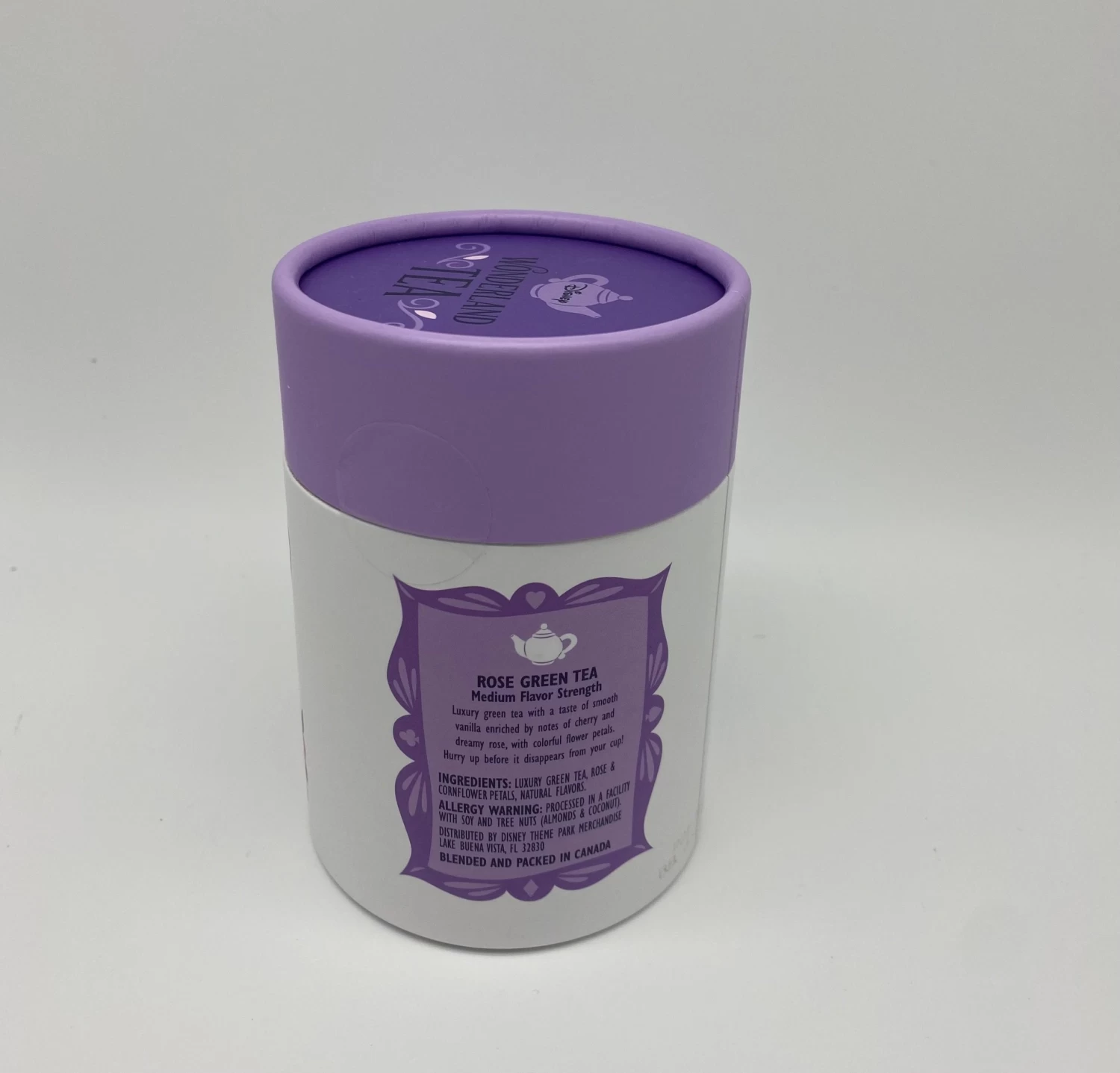 Disney Parks Alice Wonderland White Rose Blend 12 Bags Green Tea New 2 Disney Parks Alice Wonderland White Rose Blend 12 Bags Green Tea New - Image 2