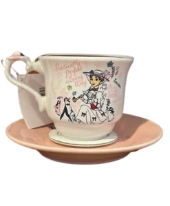 Disney Parks Mary Poppins Practically Perfect In Every Way Tea Cup And Saucer New