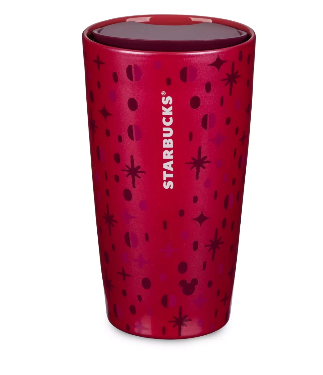 Disney Walt Disney World Starbucks Cinderella Castle Red Ceramic Tumbler New 3 Disney Walt Disney World Starbucks Cinderella Castle Red Ceramic Tumbler New - Image 3