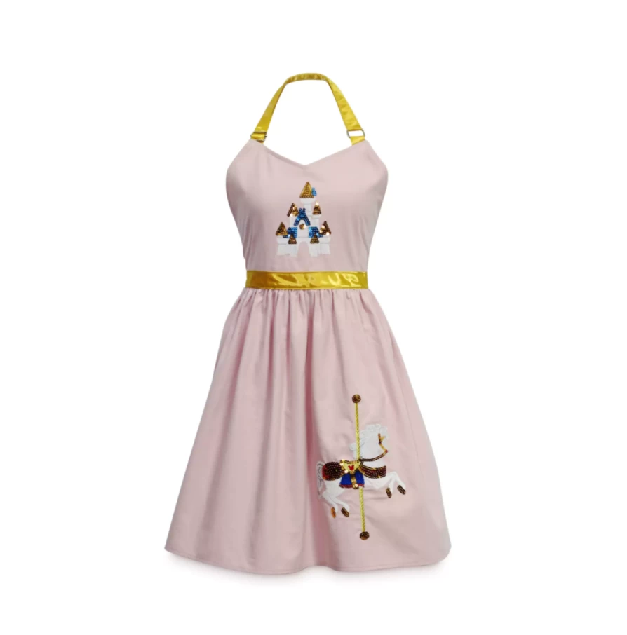 Disney Parks Disneyland Carrousel Horse Adult Kitchen Apron New With Tags 2 Disney Parks Disneyland Carrousel Horse Adult Kitchen Apron New With Tags - Image 2