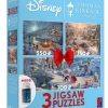 Disney Thomas Kinkade 3 Jigsaw Puzzles Christmas Holiday New With Box