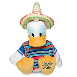 Disney Parks Epcot Mexico Caballero Donald Duck Plush New With Tag