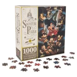 Disney Parks Signature Puzzle 90th Mickey Mouse Sorcerer 1000 Pcs Puzzle New