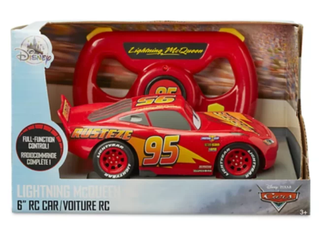Disney Parks Pixar Cars Lightning McQueen 6" RC Car New With Box 1 Disney Parks Pixar Cars Lightning McQueen 6" RC Car New With Box