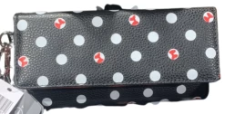 Disney Parks Minnie Mouse Dots Black Crossbody Wallet New With Tag -Disney 58b54849 7fe5 5ad3 a254 de6fe28a47ad