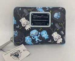 Disney Parks Haunted Mansion Madame Leota Ghosts Wallet Loungefly New With Tag