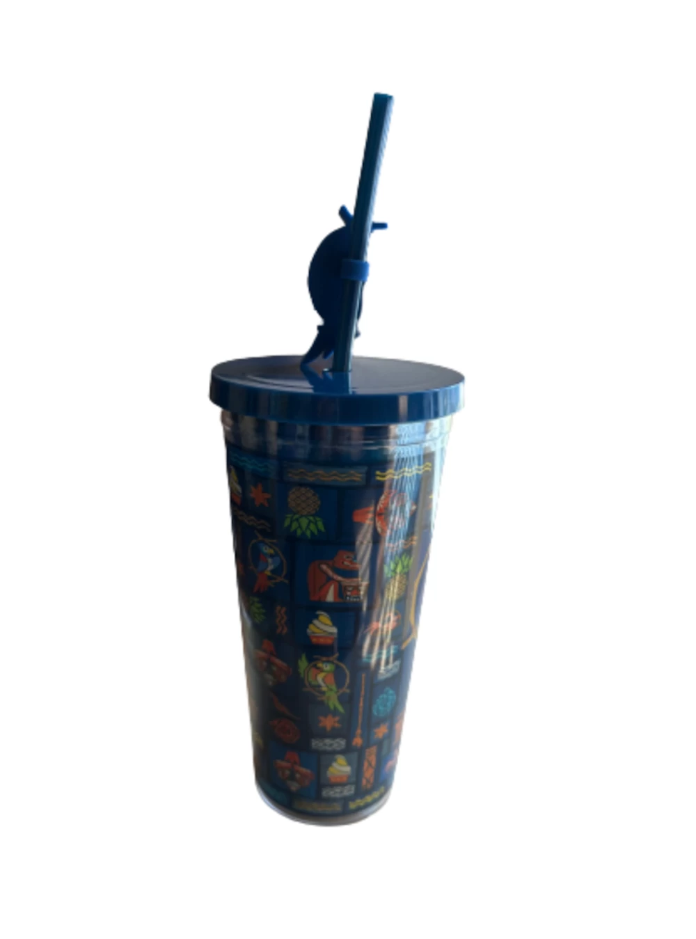 Disney Parks Enchanted Tiki Room Tumbler With Straw New 2 Disney Parks Enchanted Tiki Room Tumbler With Straw New - Image 2