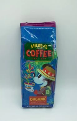 Disney Mickey's Really Swell Coffee Organic Ground Medium Roast 12oz. New Sealed -Disney 5ddffd64 724c 586a b090 d2f2683a5269