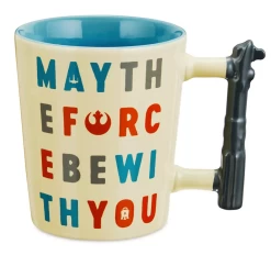 Disney Parks Star Wars May The Force Be With You Ceramic Coffee Mug New With Tag -Disney 5fa5e1b2 3bd5 5102 9154 9e3aed3c8475