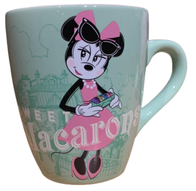 Disney Parks Epcot France Minnie Mouse Sweet Macarons Coffee Mug New With Tag 3 Disney Parks Epcot France Minnie Mouse Sweet Macarons Coffee Mug New With Tag - Image 3
