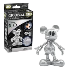 Disney Platinum Mickey Mouse 3D Crystal Puzzle New With Box -Disney 645d35c8 f94f 517d b5e1 5fcf26ecbb1e
