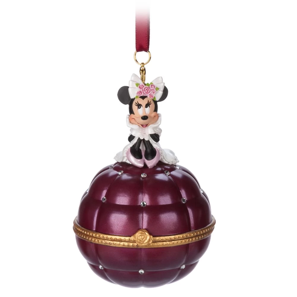 Disney Minnie Mouse Engagement Ring Box Ornament 1 Disney Minnie Mouse Engagement Ring Box Ornament