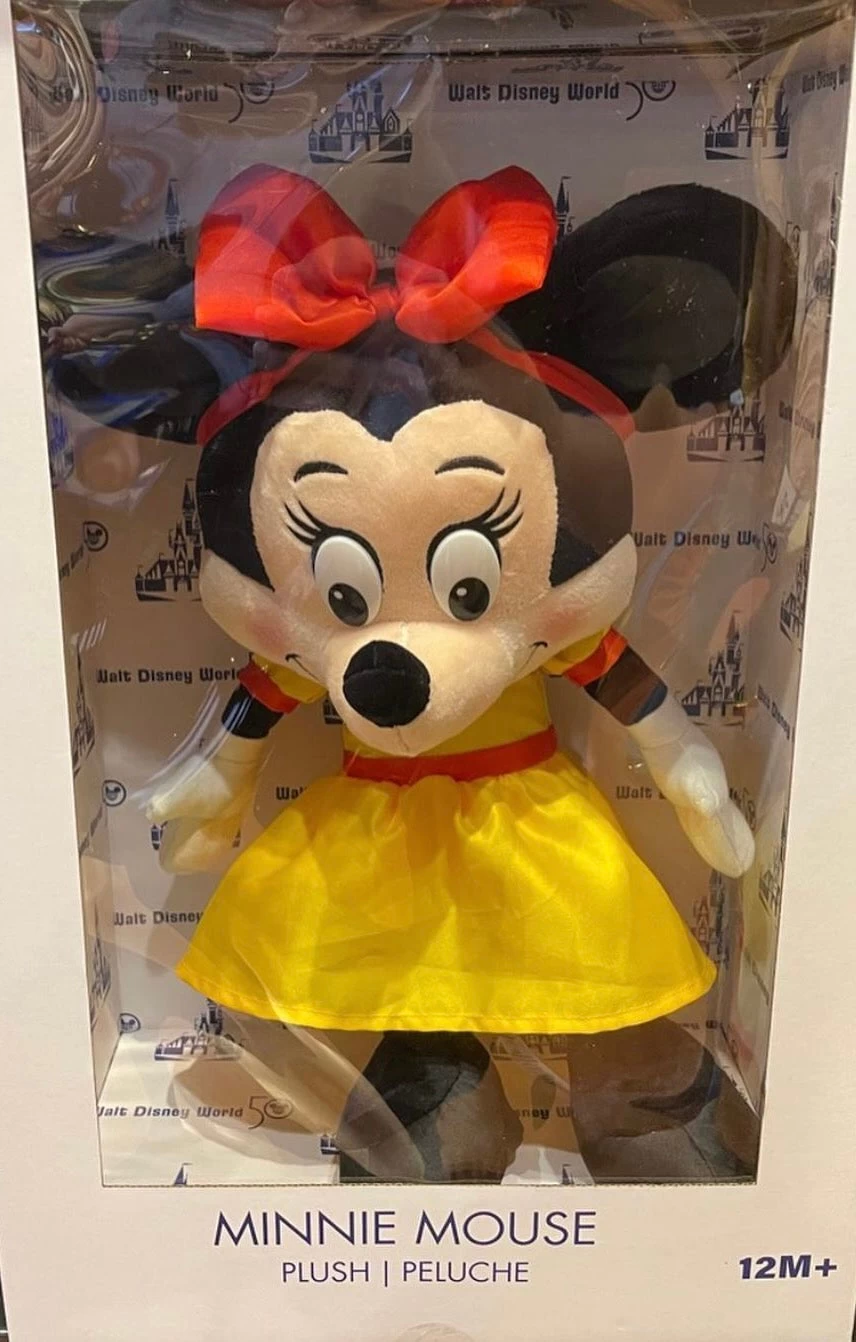 Disney Walt Disney World 50th Anniversary Vault Minnie Plush New With Box 3 Disney Walt Disney World 50th Anniversary Vault Minnie Plush New With Box - Image 3