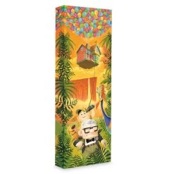 Disney Up ''Journey To Paradise Falls'' Giclée On Canvas By Tim Rogerson