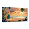 Disney Stitch ''Sunset Serenade'' Canvas Artwork By Rob Kaz – 10'' X 20'' – Limited Edition