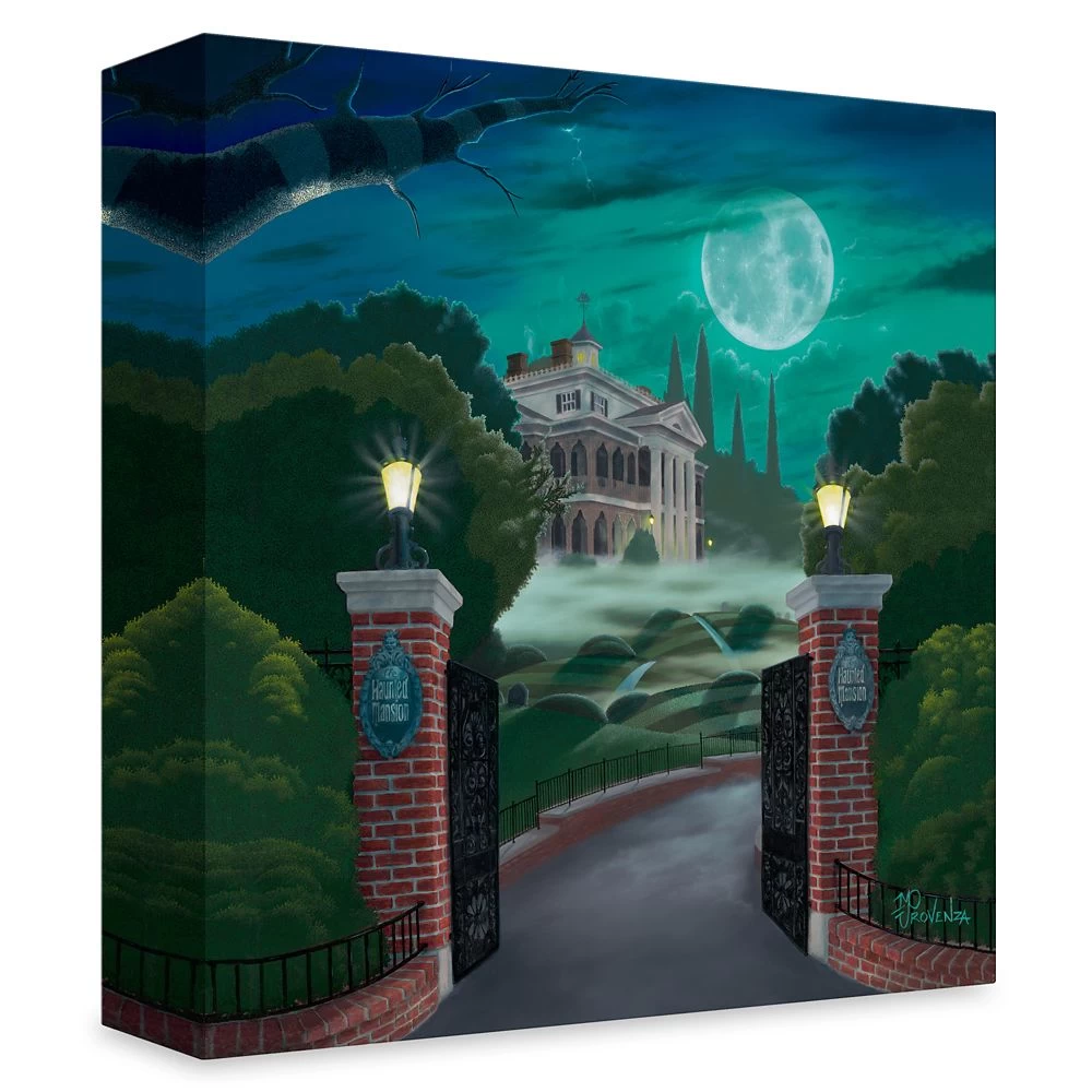 Disney ''Welcome To The Haunted Mansion'' Giclée By Michael Provenza – Limited Edition 2 Disney ''Welcome To The Haunted Mansion'' Giclée By Michael Provenza – Limited Edition - Image 2
