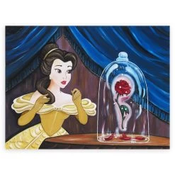 Disney Beauty And The Beast ''Enchanted Rose'' Giclée By Paige O'Hara – Limited Edition