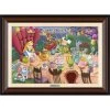Disney Alice In Wonderland ''Tea Time In Wonderland'' By Michelle St.Laurent Framed Canvas Artwork – Limited Edition