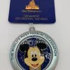 Disney Parks WDW 50th Celebration Mickey Spinner Metal Christmas Ornament New