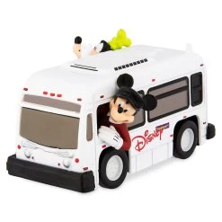 Disney Parks Die Cast Metal Transport Bus Mickey & Goofy New With Card -Disney 6ae397f1 caa3 5d79 8b85 e37ec174030f