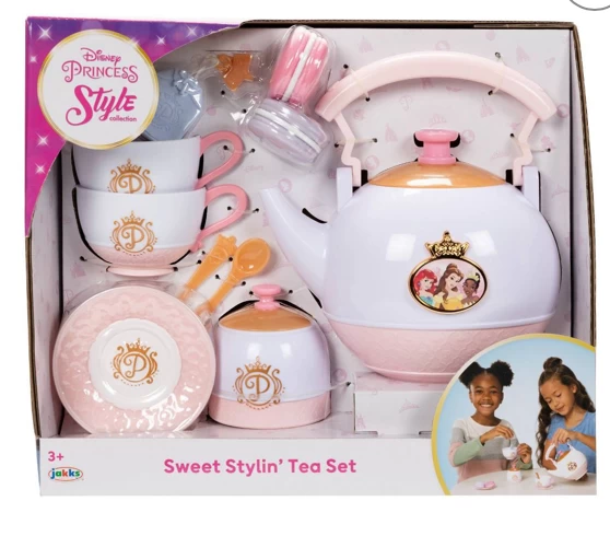 Disney Princess Style Collection Sweet Stylin' Tea Set Toy New With Box 2 Disney Princess Style Collection Sweet Stylin' Tea Set Toy New With Box - Image 2