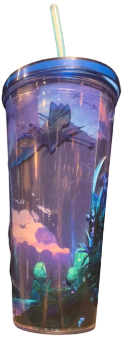 Disney Parks Pandora Avatar Way Of Water Tumbler With Straw New With Tag