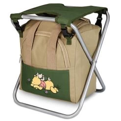 Disney Winnie The Pooh Folding Garden Stool With Detachable Storage Tote Bag And Tools