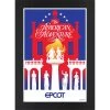 Disney EPCOT The American Adventure Pavilion Matted Print