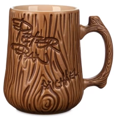 Disney Parks 70th Peter Pan Signatures 15oz Coffee Mug New