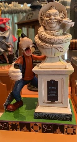 Disney Parks Jim Shore 50th Goofy Haunted Mansion Bertie Figurine New With Box