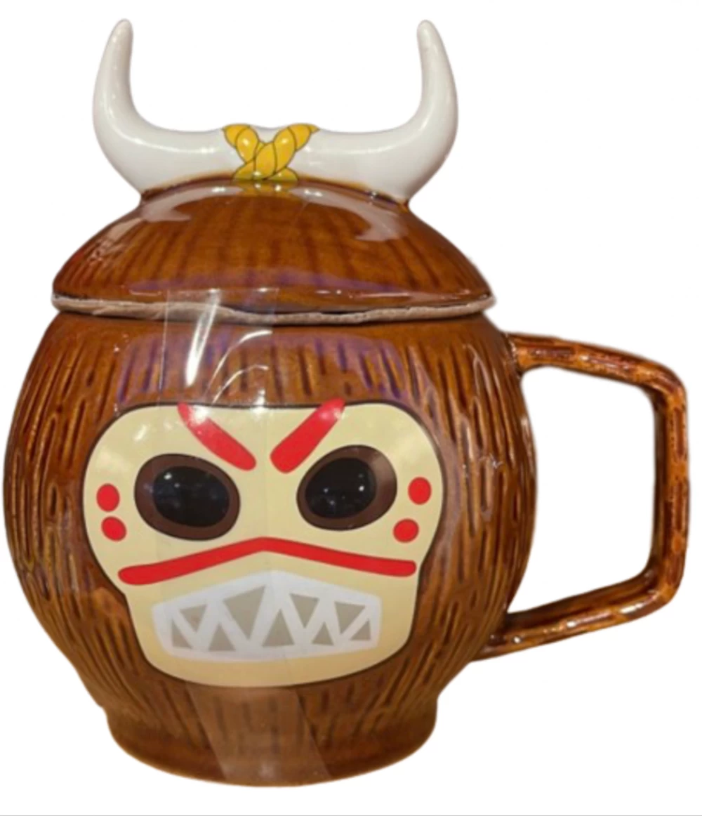 Disney Parks Polynesian Moana Kakamora Coconut Coffee Mug With Lid New 3 Disney Parks Polynesian Moana Kakamora Coconut Coffee Mug With Lid New - Image 3