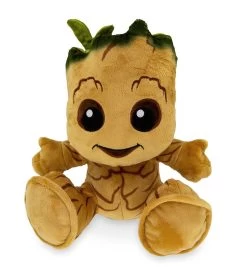 Disney Parks Marvel Guardians Of Galaxy Groot Big Feet Plush New With Tags