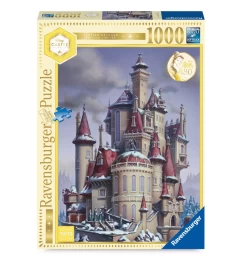 Disney Castle Collection Beauty And The Beast Belle Castle Puzzle Limited New