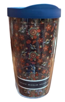 Disney Parks Epcot Norway Floral Tumbler New With Tag -Disney 8b11db9c 1be8 5467 999c 3e1103e09bac
