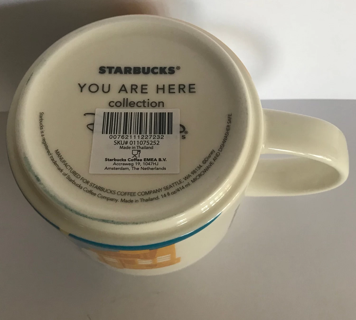 Starbucks You Are Here Disneyland Paris Parc Walt Disney Studios Coffee Mug New 5 Starbucks You Are Here Disneyland Paris Parc Walt Disney Studios Coffee Mug New - Image 5