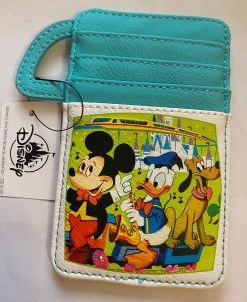 Disney WDW 50th Vault Mickey And Friends Credit Card Holder Wallet New With Tag