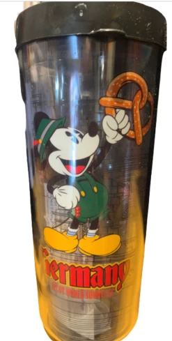 Disney Parks Epcot Germany Mickey Mouse Pretzel Tumbler New With Tag -Disney 9532a65e 683d 5a9f b3f5 09beee0b1fdc