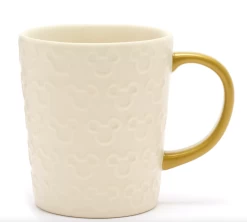 Disney Parks Mickey Cream Mug Homestead Collection New