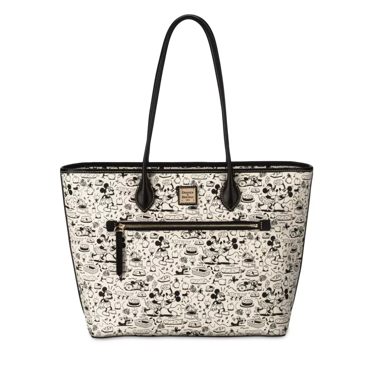 Disney Parks Mickey And Minnie Picnic Dooney & Bourke Tote Bag New With Tag 2 Disney Parks Mickey And Minnie Picnic Dooney & Bourke Tote Bag New With Tag - Image 2