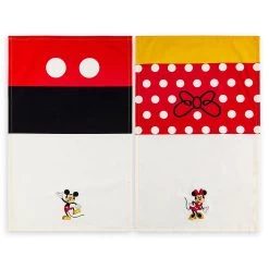 Disney Parks Mickey And Minnie Kitchen Towel Set New With Tags