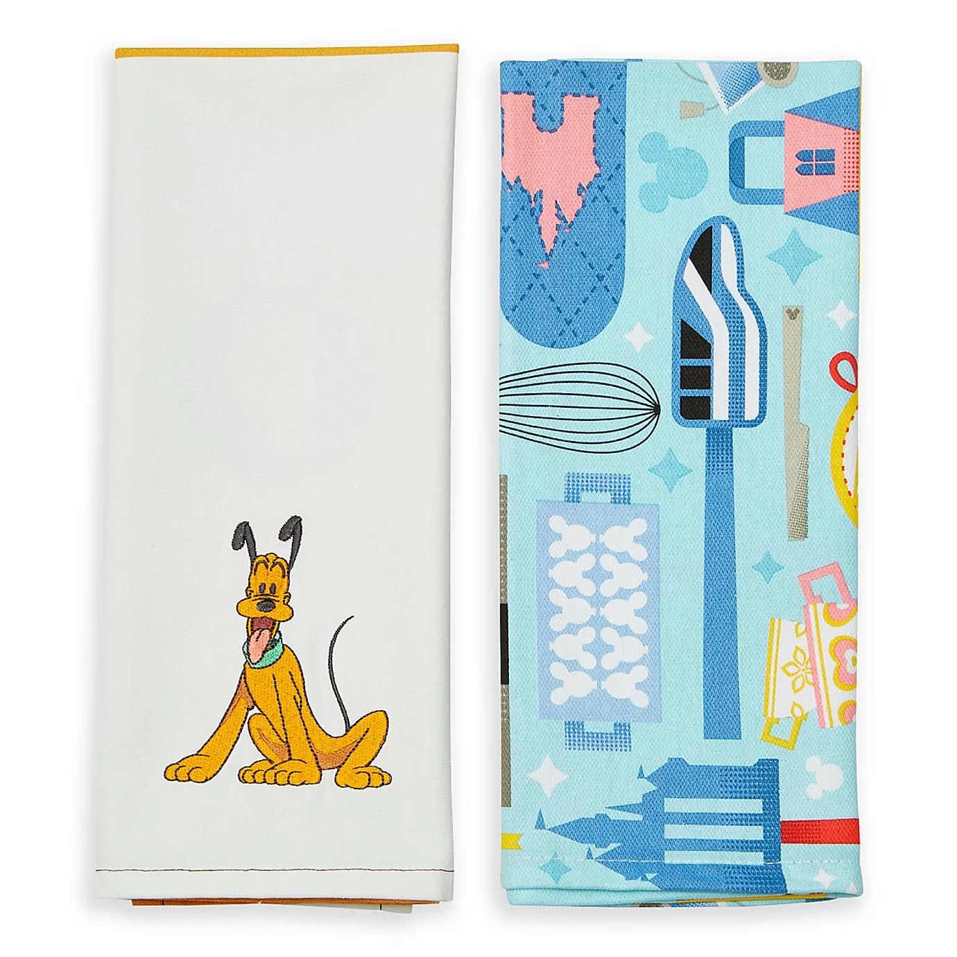Disney Parks Mousewares Pluto Kitchen Towel Set New With Tags 2 Disney Parks Mousewares Pluto Kitchen Towel Set New With Tags - Image 2