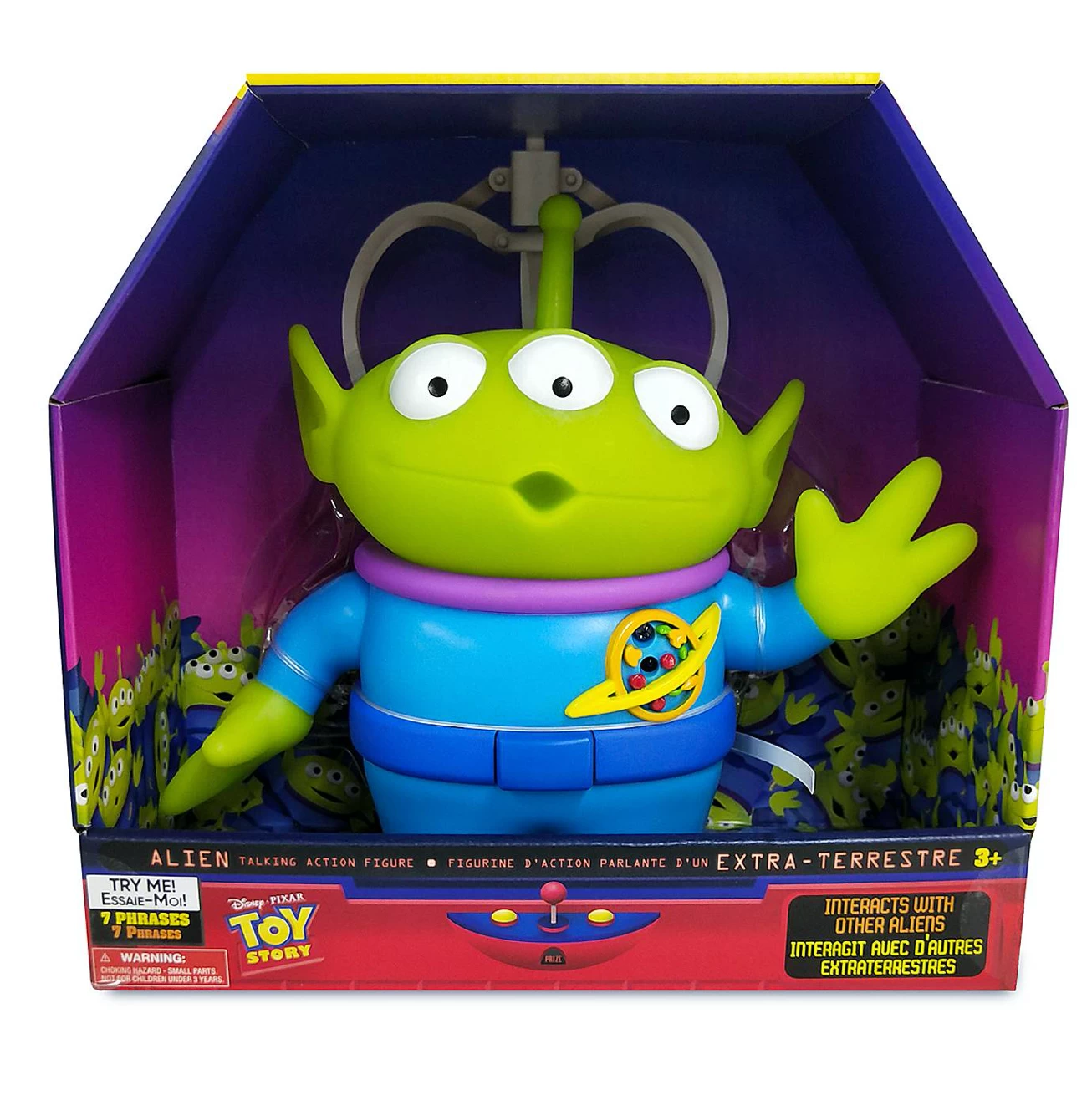 Disney Toy Story Alien Interactive Talking Action Figure New With Box 1 Disney Toy Story Alien Interactive Talking Action Figure New With Box
