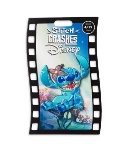 Disney Stitch Crashes The Little Mermaid Pin Limited New With Card -Disney a2f5832a 9341 586a b44e 4a19f6cb1a99
