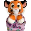 Disney Parks Babies Rajah Plush Doll In Pouch Aladdin 10 1/4'' Blanket Plush New
