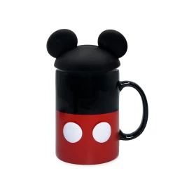 Disney Mickey Shorts Ceramic Coffee Tall Mug With Lid New -Disney ad526b11 e65e 5236 b2ad 53df3e6aef91