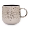 Disney Parks Mickey Icons Platinum Glossy Glaze Finish Coffee Mug New