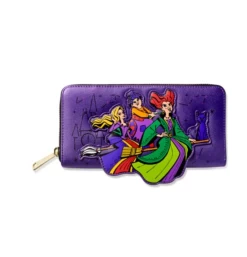 Disney Parks Hocus Pocus Sanderson Sisters And Binx Wallet New With Tag