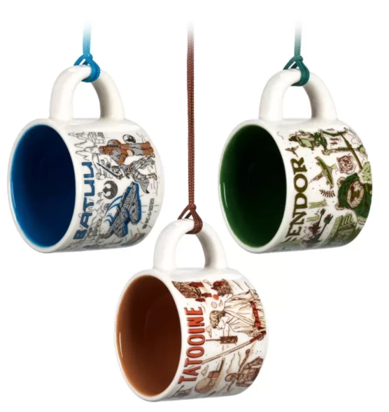 Disney Tatooine Endor Batuu Starbucks Mug Ornament Set Been There Star Wars New 1 Disney Tatooine Endor Batuu Starbucks Mug Ornament Set Been There Star Wars New