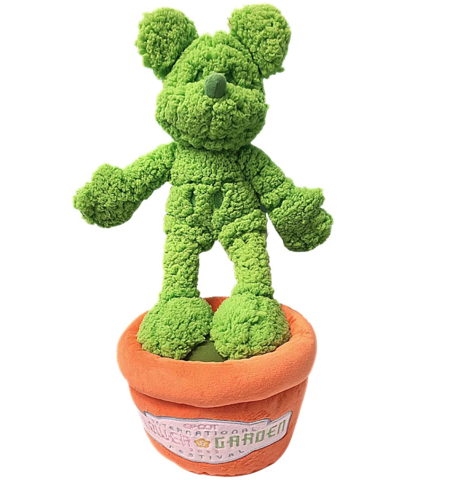 Disney Epcot Flower And Garden Festival 2022 Mickey Topiary Plush New With Tag 2 Disney Epcot Flower And Garden Festival 2022 Mickey Topiary Plush New With Tag - Image 2